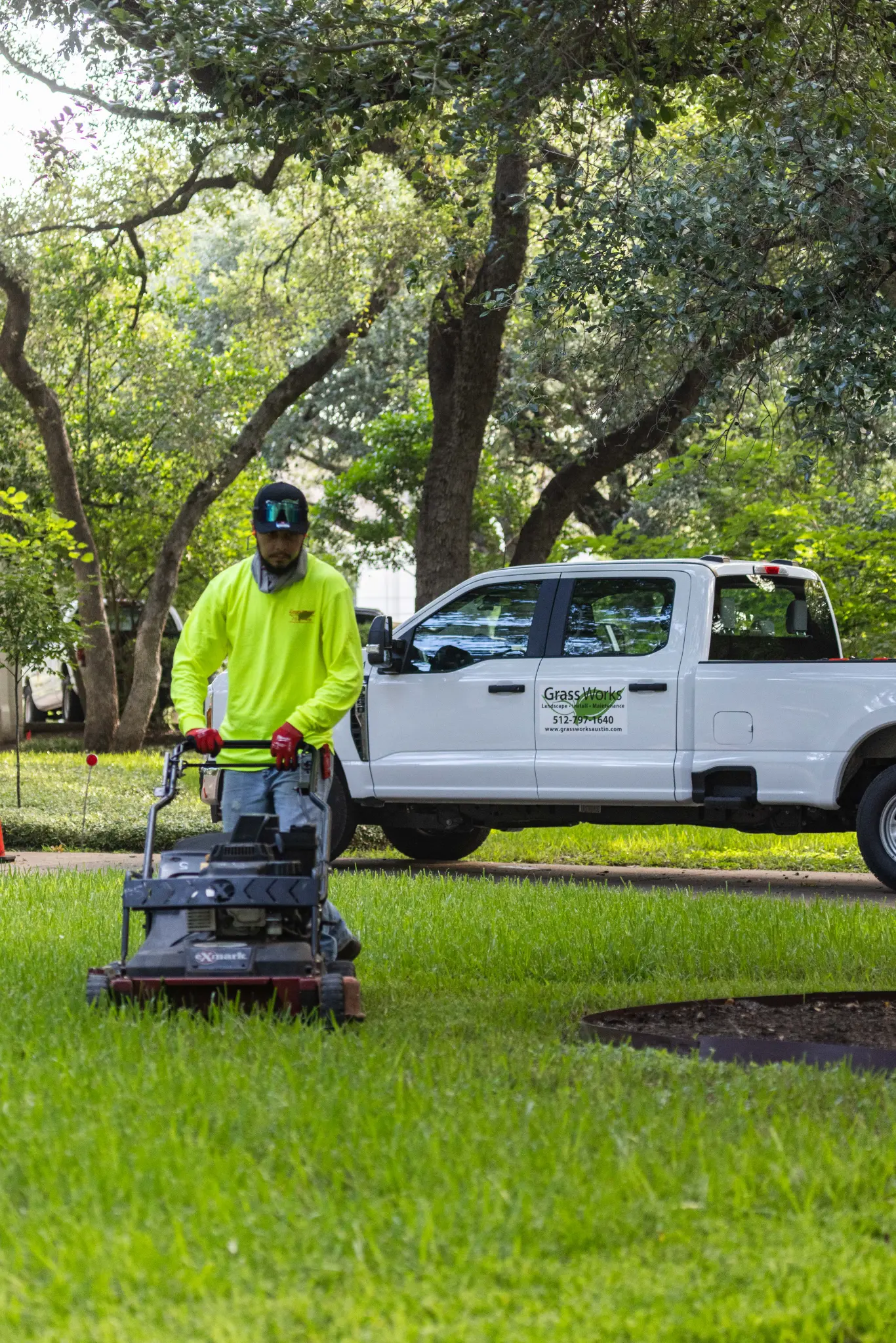 mowing truck a913329a