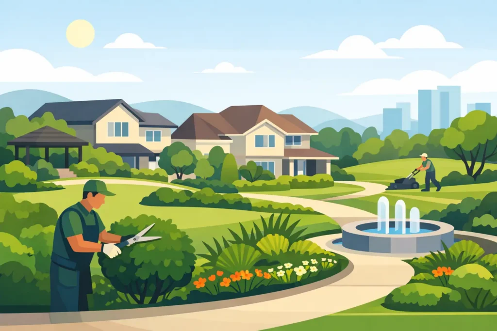 Commercial Landscaping for HOA Communities