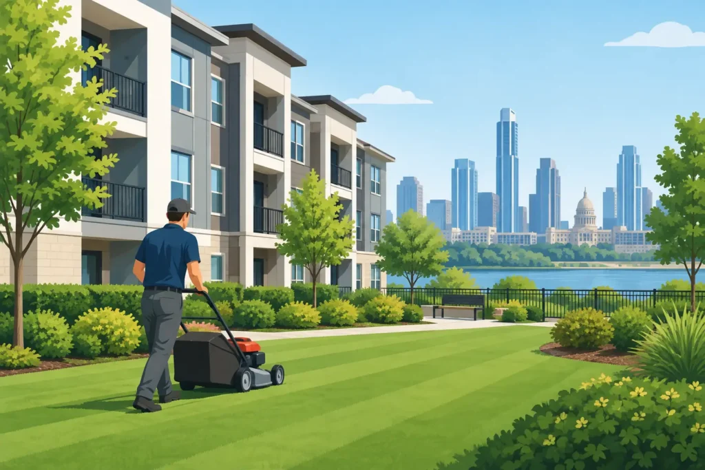Multifamily Property Grounds Maintenance in Austin