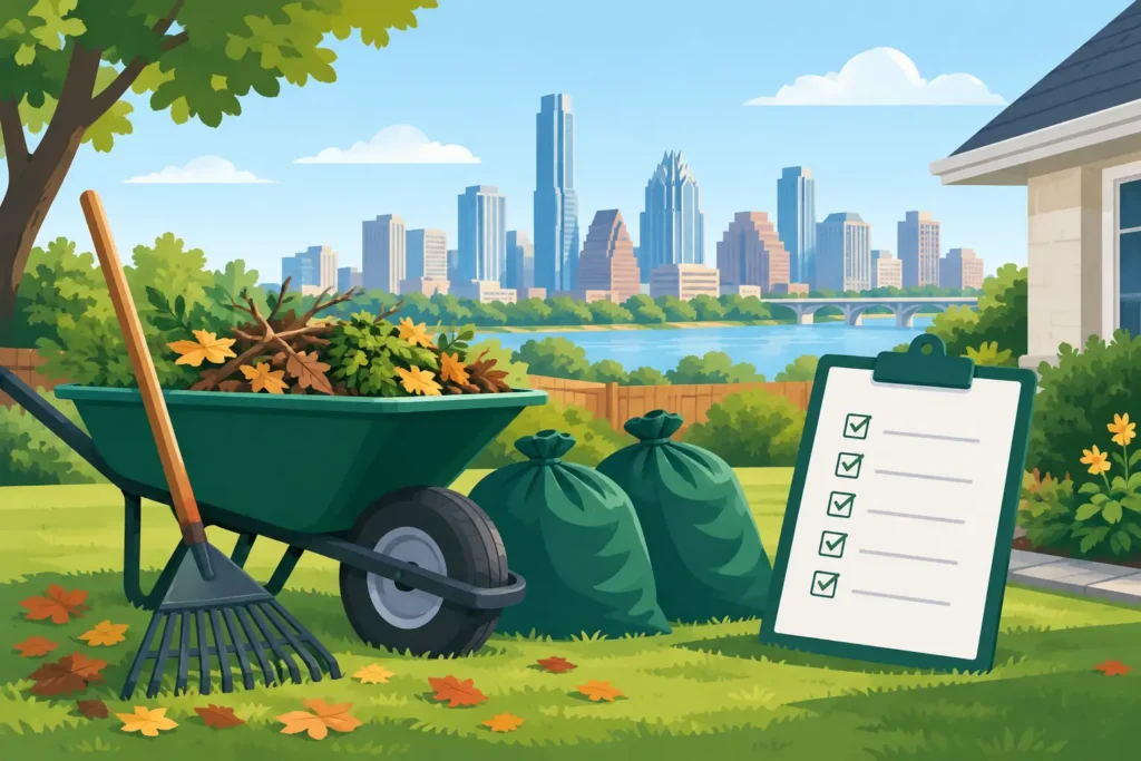 Seasonal Yard Cleanup Austin Texas Checklist