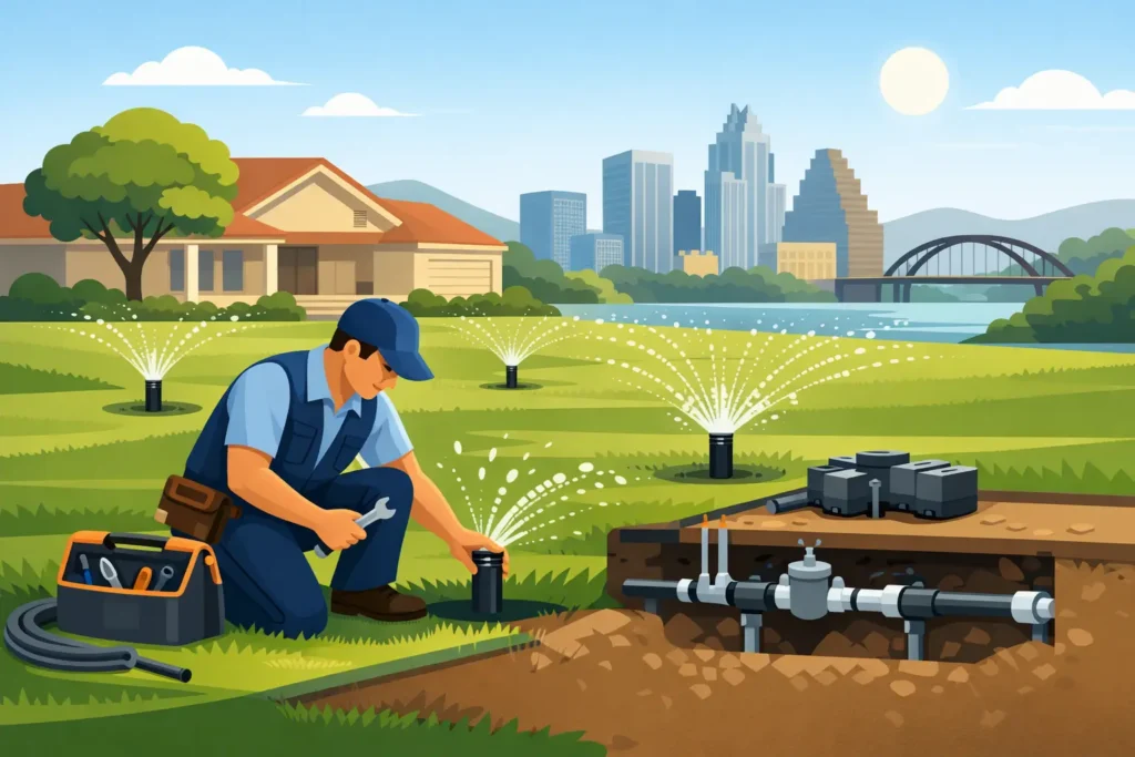 Sprinkler System Repair Austin Texas Homeowners Need
